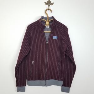 Patagonia Quilt Again Retro Wool Zip Up Men Medium